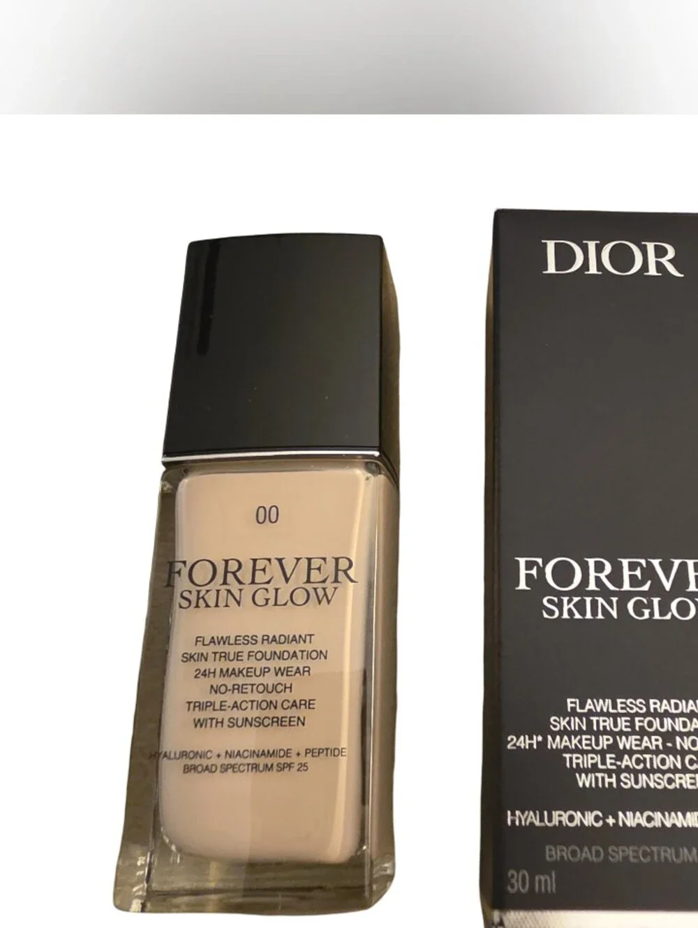 Dior Forever Skin Glow Foundation 00-Neutral 1fl Oz NEW